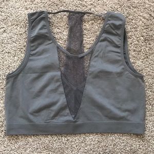 Rhonda Shear Mesh Detail Bra